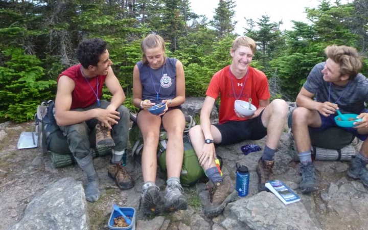 backpacking trip for teens in maine 